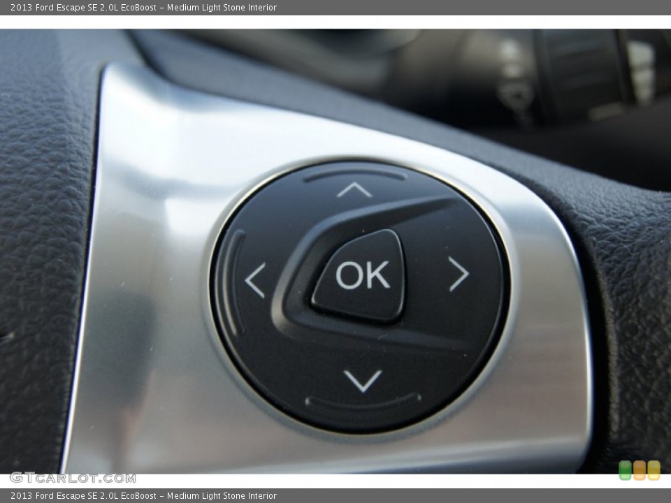 Medium Light Stone Interior Controls for the 2013 Ford Escape SE 2.0L EcoBoost #70476119