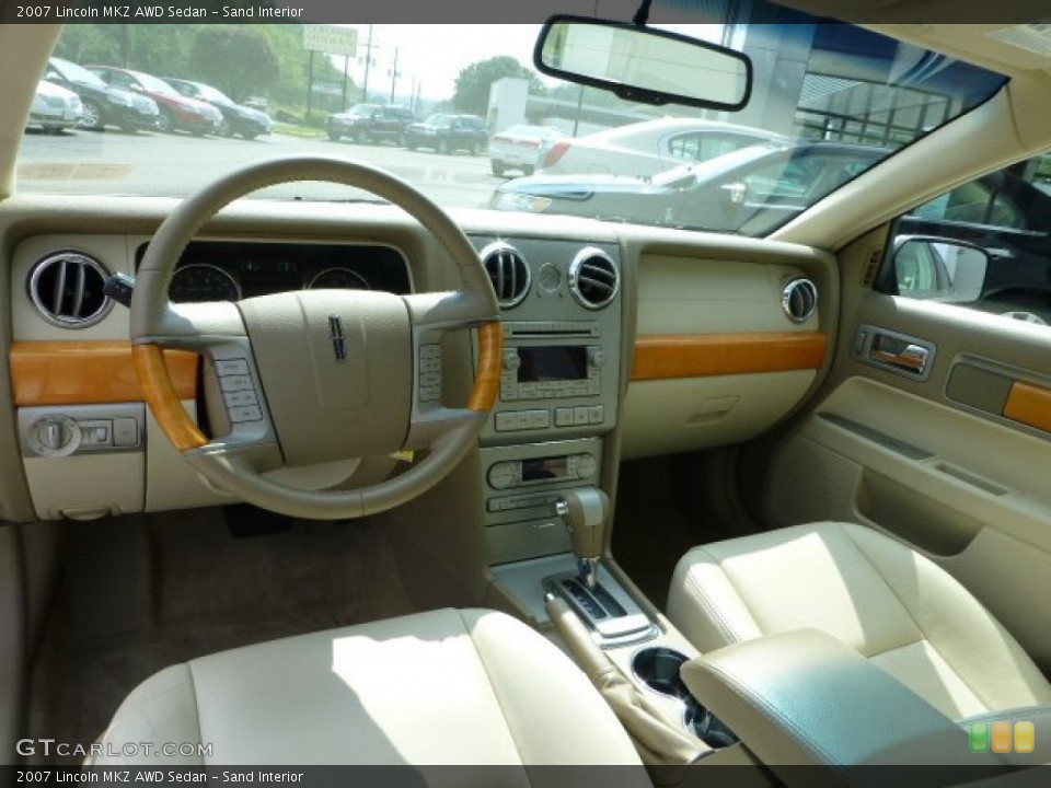Sand Interior Prime Interior for the 2007 Lincoln MKZ AWD Sedan #70476818