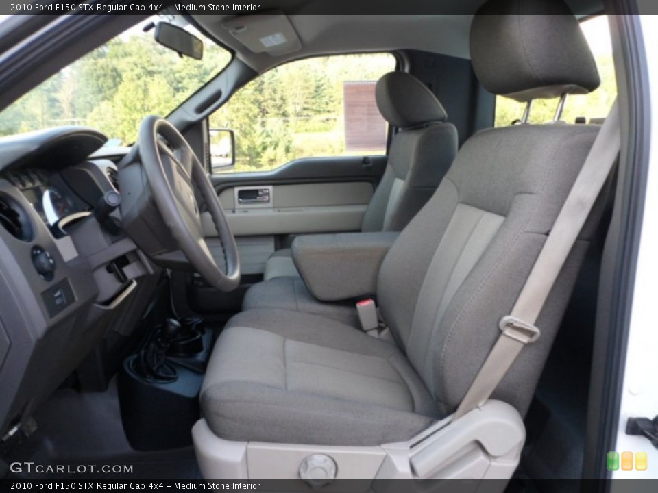 Medium Stone Interior Photo for the 2010 Ford F150 STX Regular Cab 4x4 #70480229