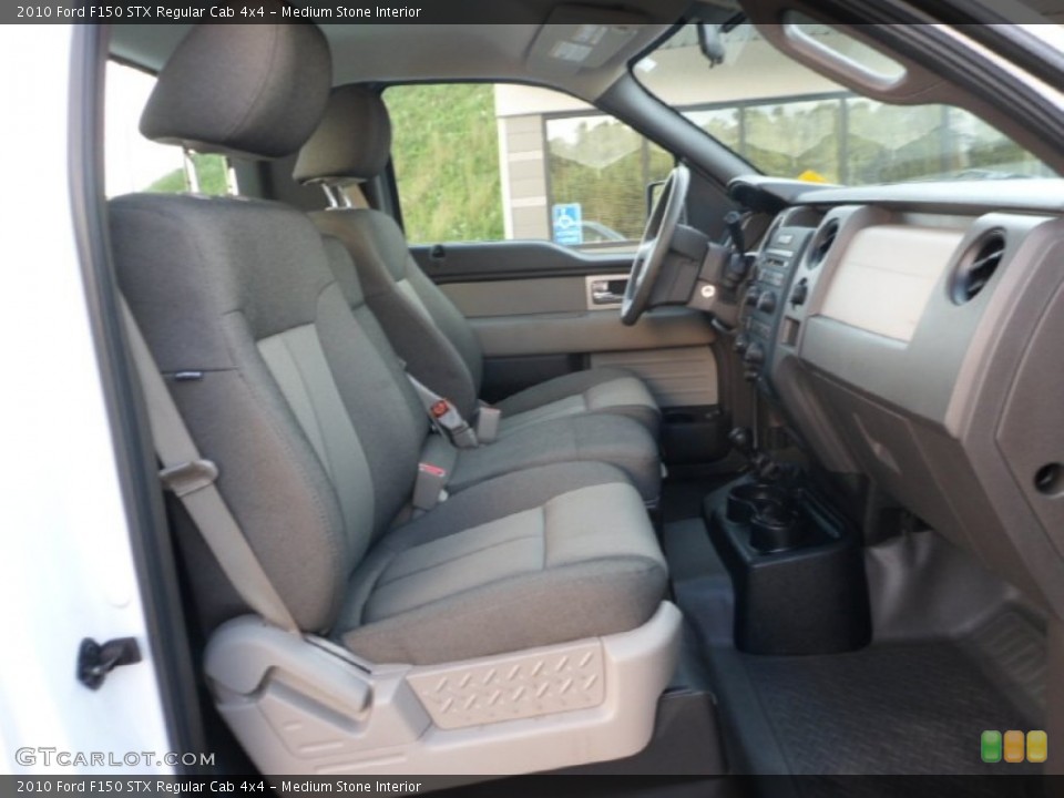 Medium Stone Interior Photo for the 2010 Ford F150 STX Regular Cab 4x4 #70480340