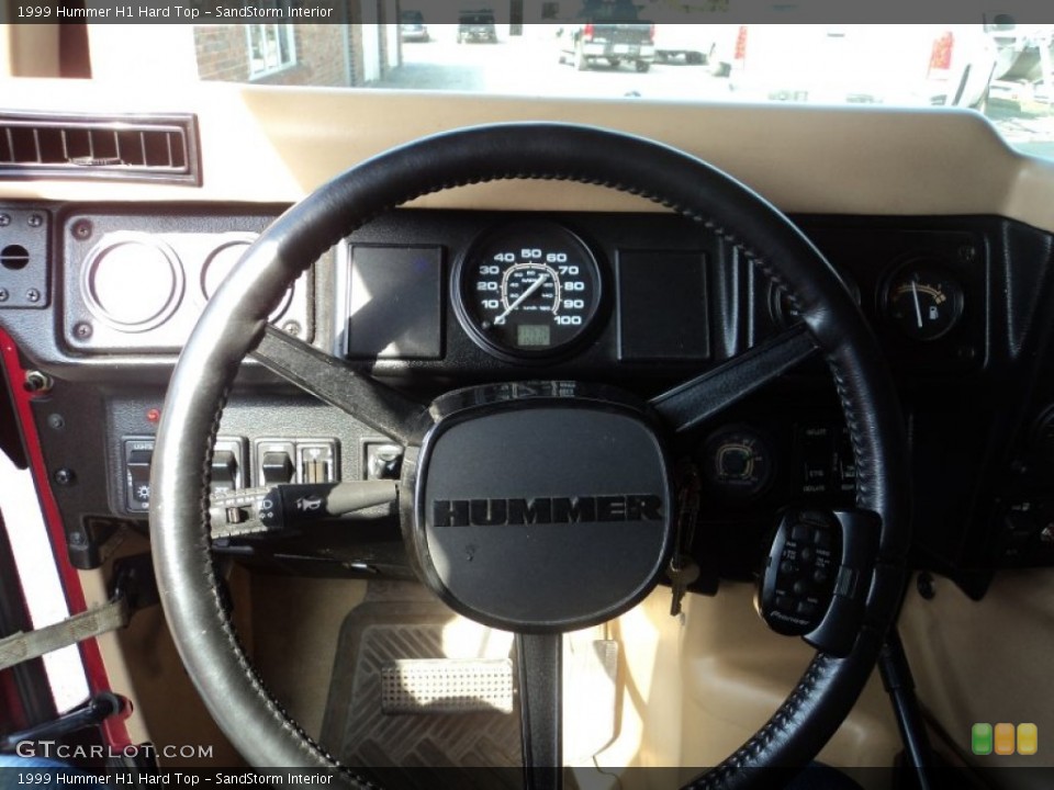 SandStorm Interior Steering Wheel for the 1999 Hummer H1 Hard Top #70481678