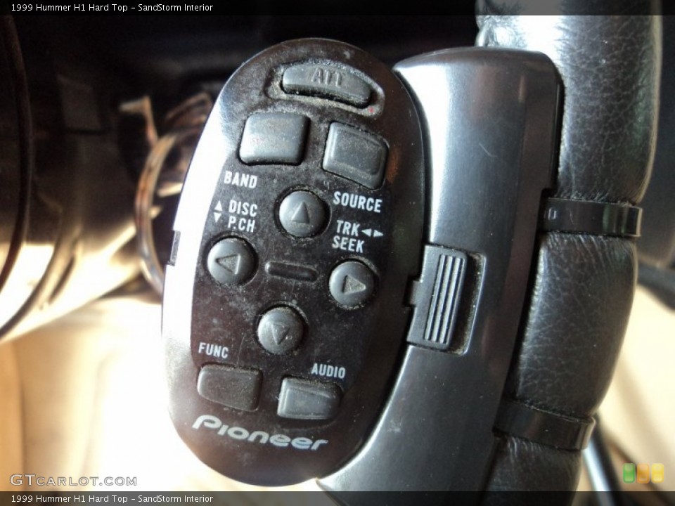 SandStorm Interior Controls for the 1999 Hummer H1 Hard Top #70481741