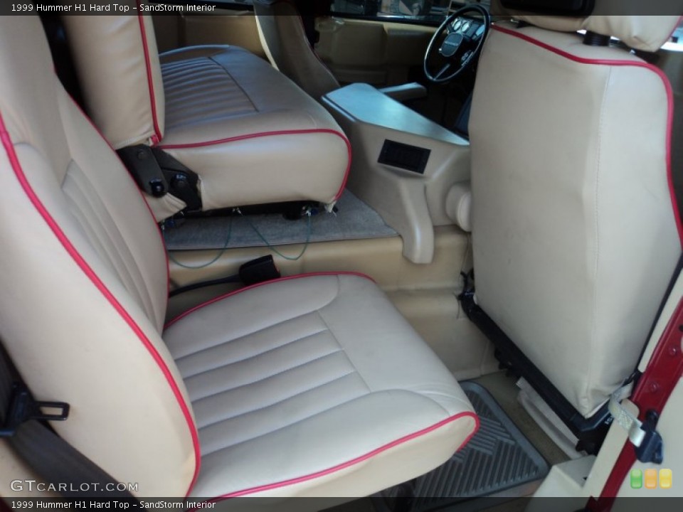 SandStorm Interior Rear Seat for the 1999 Hummer H1 Hard Top #70481810