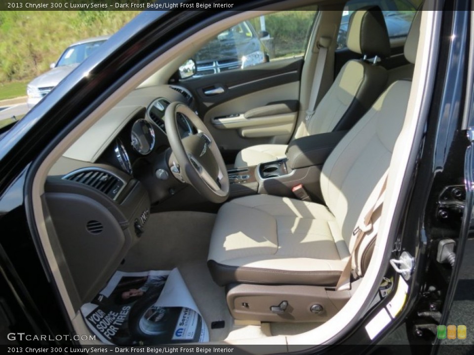 Dark Frost Beige/Light Frost Beige Interior Front Seat for the 2013 Chrysler 300 C Luxury Series #70485065