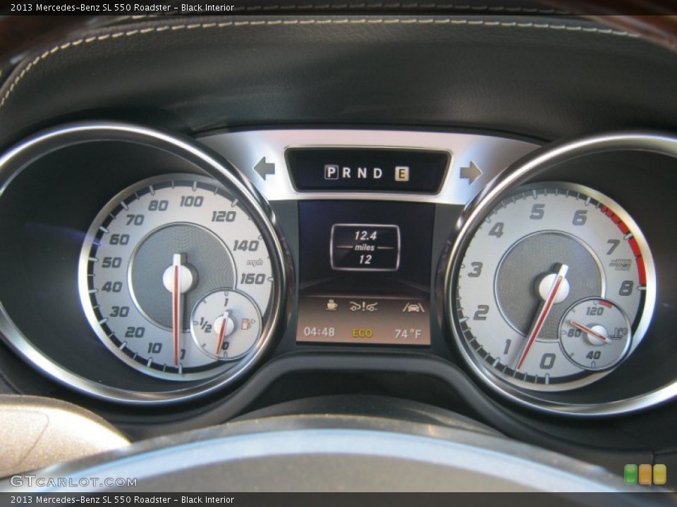 Black Interior Gauges for the 2013 Mercedes-Benz SL 550 Roadster #70486043
