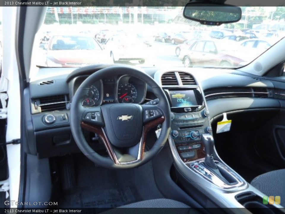 Jet Black Interior Dashboard for the 2013 Chevrolet Malibu LT #70488014