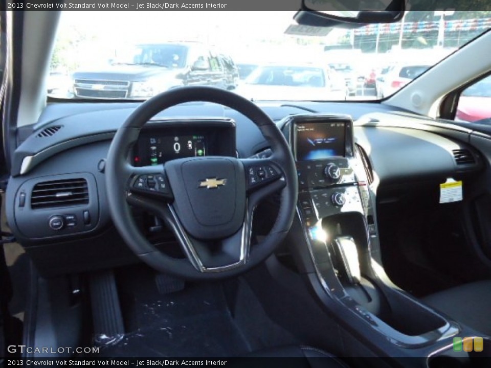 Jet Black/Dark Accents Interior Dashboard for the 2013 Chevrolet Volt  #70488380