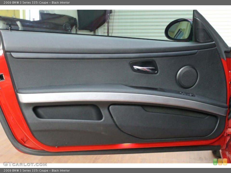 Black Interior Door Panel for the 2009 BMW 3 Series 335i Coupe #70488635