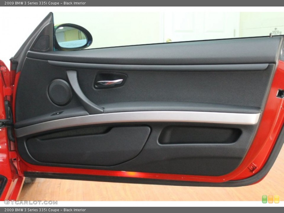 Black Interior Door Panel for the 2009 BMW 3 Series 335i Coupe #70488644