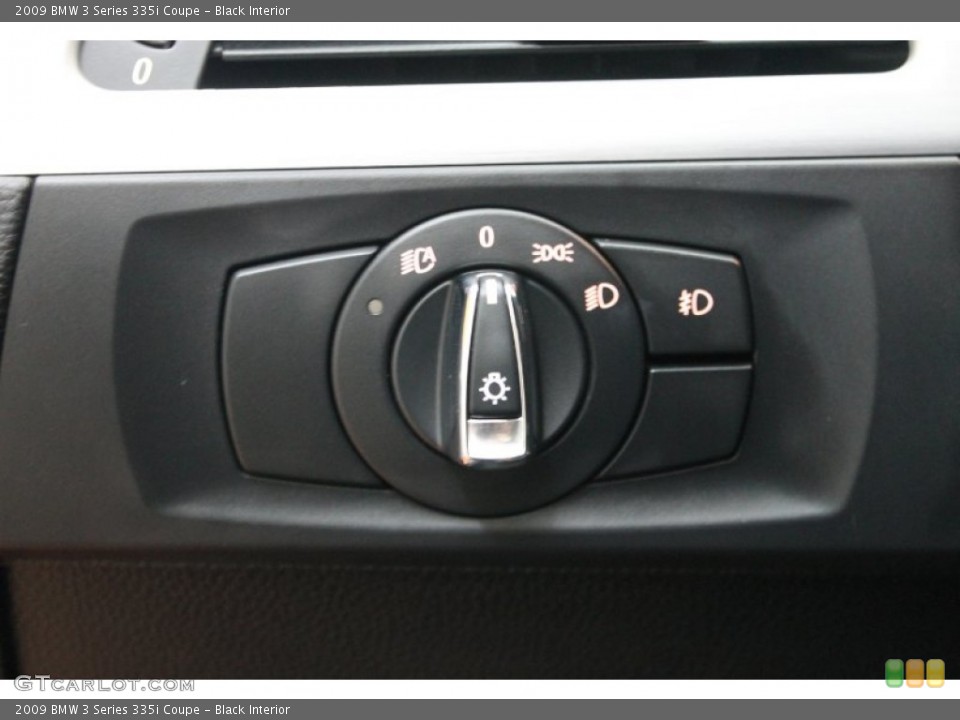 Black Interior Controls for the 2009 BMW 3 Series 335i Coupe #70488671