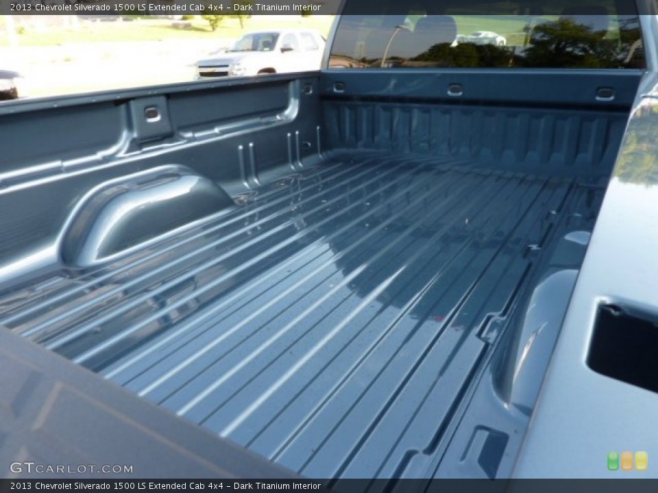 Dark Titanium Interior Trunk for the 2013 Chevrolet Silverado 1500 LS Extended Cab 4x4 #70490114