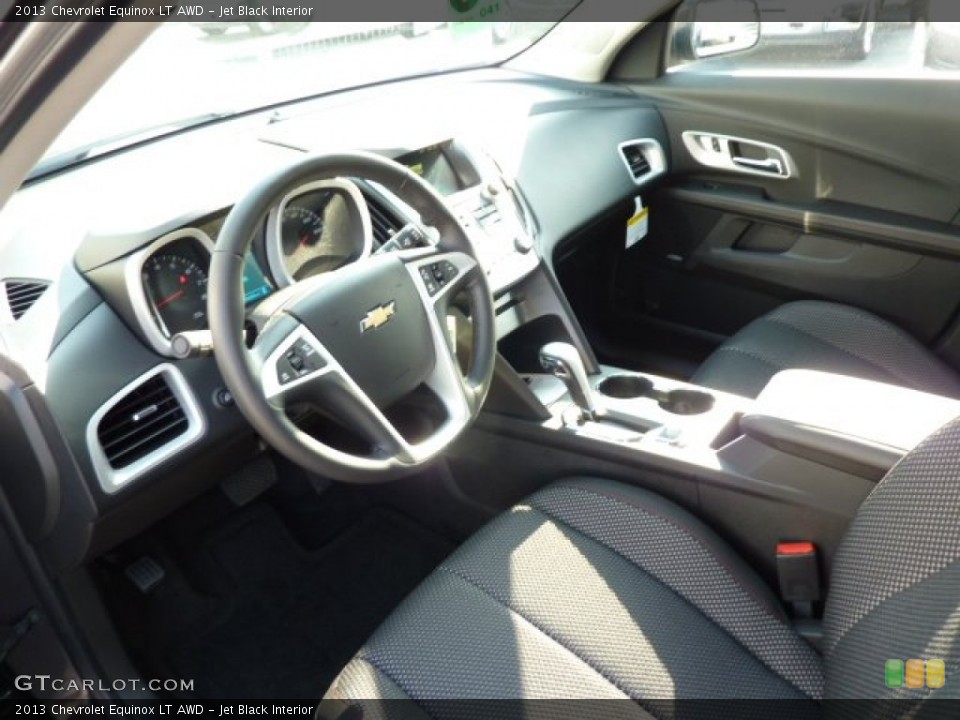 Jet Black Interior Prime Interior for the 2013 Chevrolet Equinox LT AWD #70490645