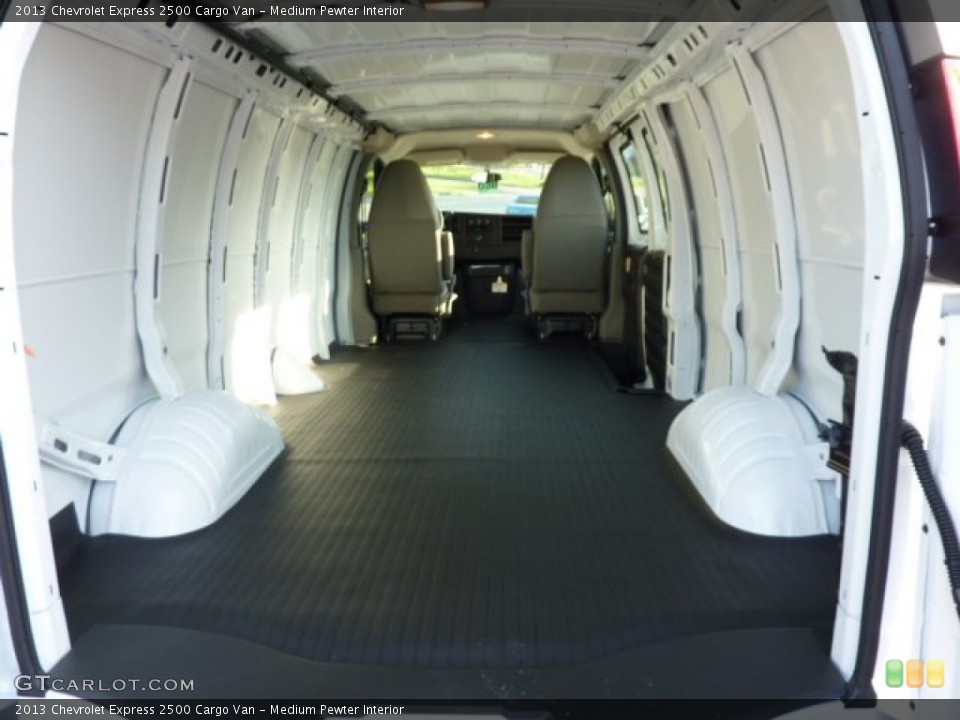 Medium Pewter Interior Trunk for the 2013 Chevrolet Express 2500 Cargo Van #70490786