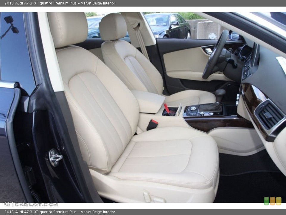 Velvet Beige Interior Front Seat for the 2013 Audi A7 3.0T quattro Premium Plus #70494056