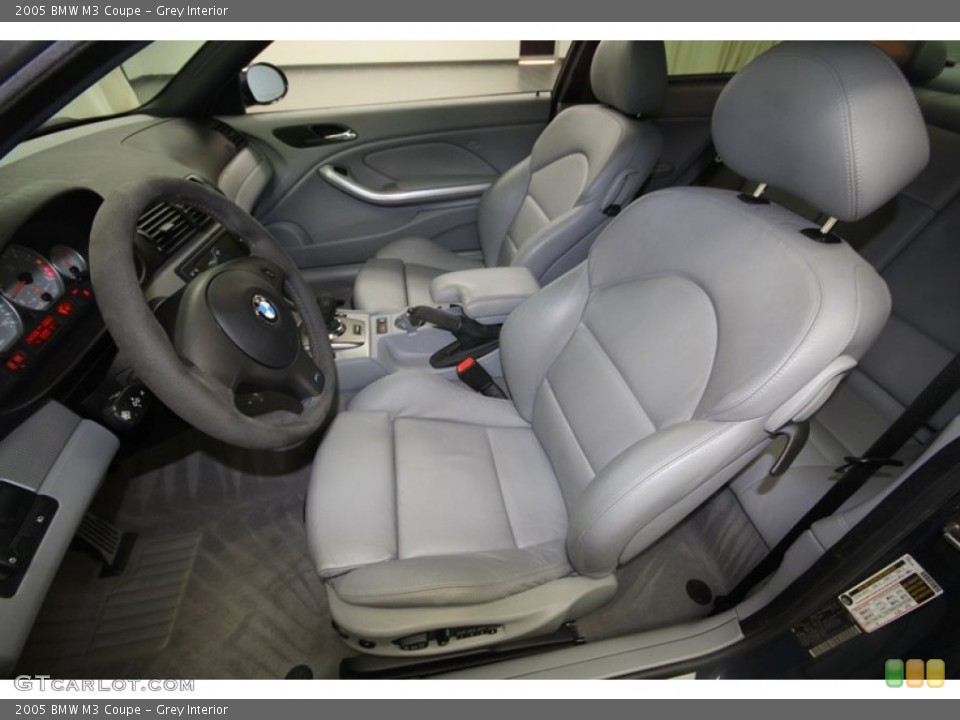 Grey Interior Front Seat for the 2005 BMW M3 Coupe #70494869