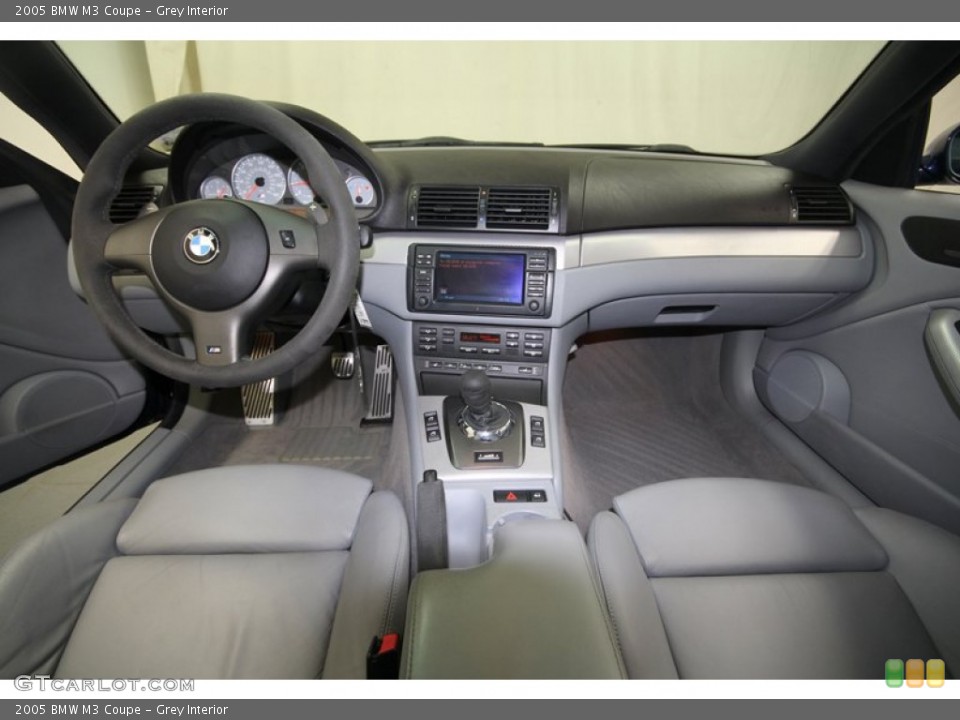 Grey Interior Dashboard for the 2005 BMW M3 Coupe #70494875