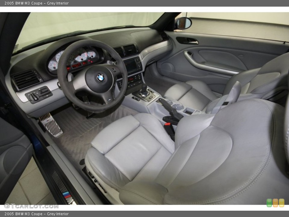 Grey Interior Prime Interior for the 2005 BMW M3 Coupe #70494953