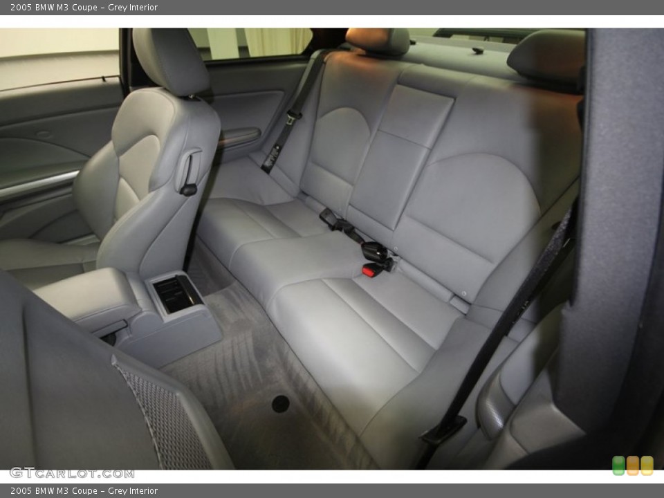 Grey Interior Rear Seat for the 2005 BMW M3 Coupe #70494959