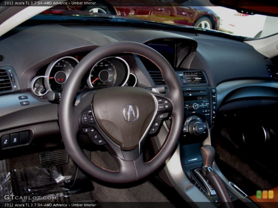 Umber Interior Dashboard for the 2012 Acura TL 3.7 SH-AWD Advance #70496819
