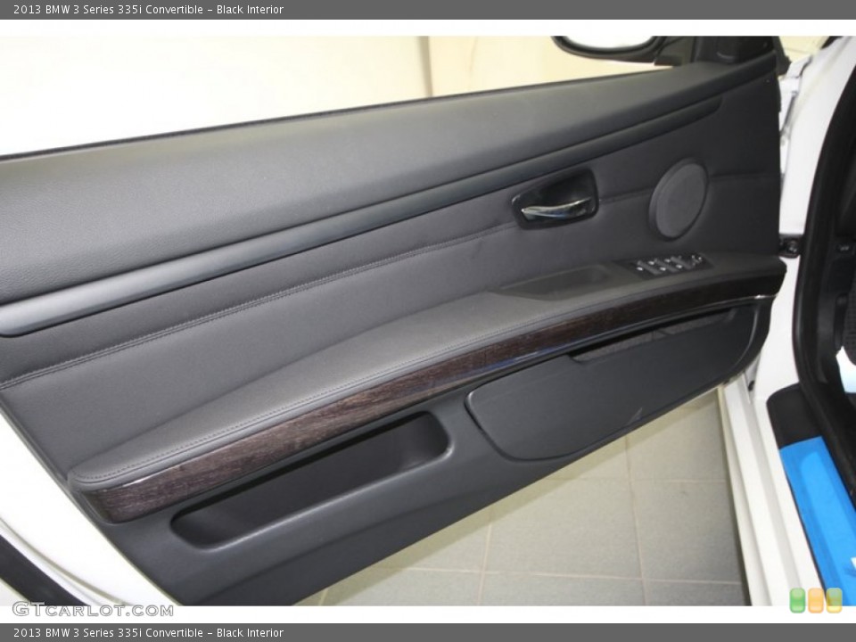Black Interior Door Panel for the 2013 BMW 3 Series 335i Convertible #70498325