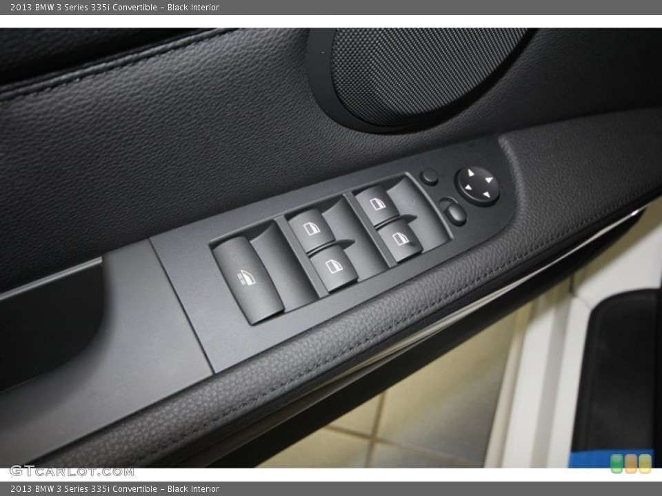Black Interior Controls for the 2013 BMW 3 Series 335i Convertible #70498331