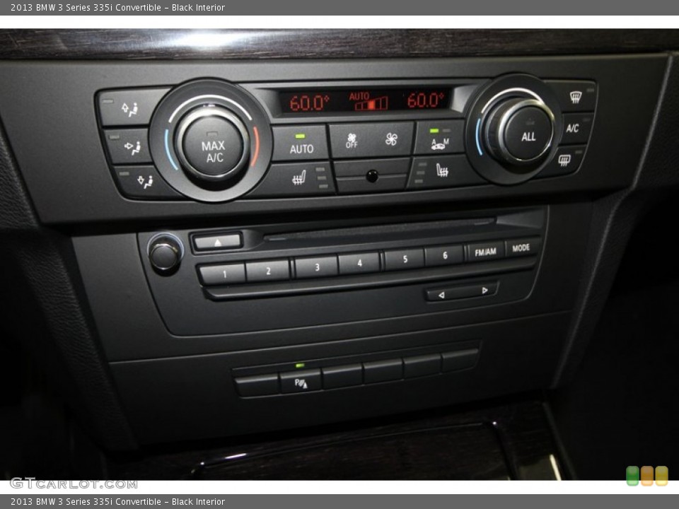 Black Interior Controls for the 2013 BMW 3 Series 335i Convertible #70498358
