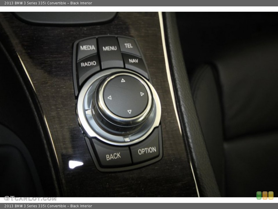 Black Interior Controls for the 2013 BMW 3 Series 335i Convertible #70498376