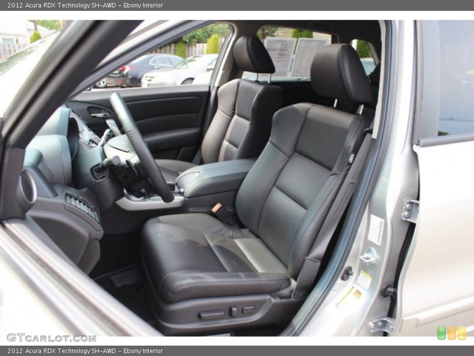 Ebony Interior Front Seat for the 2012 Acura RDX Technology SH-AWD #70498802