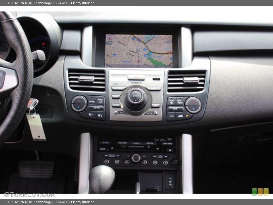 Ebony Interior Controls for the 2012 Acura RDX Technology SH-AWD #70498820