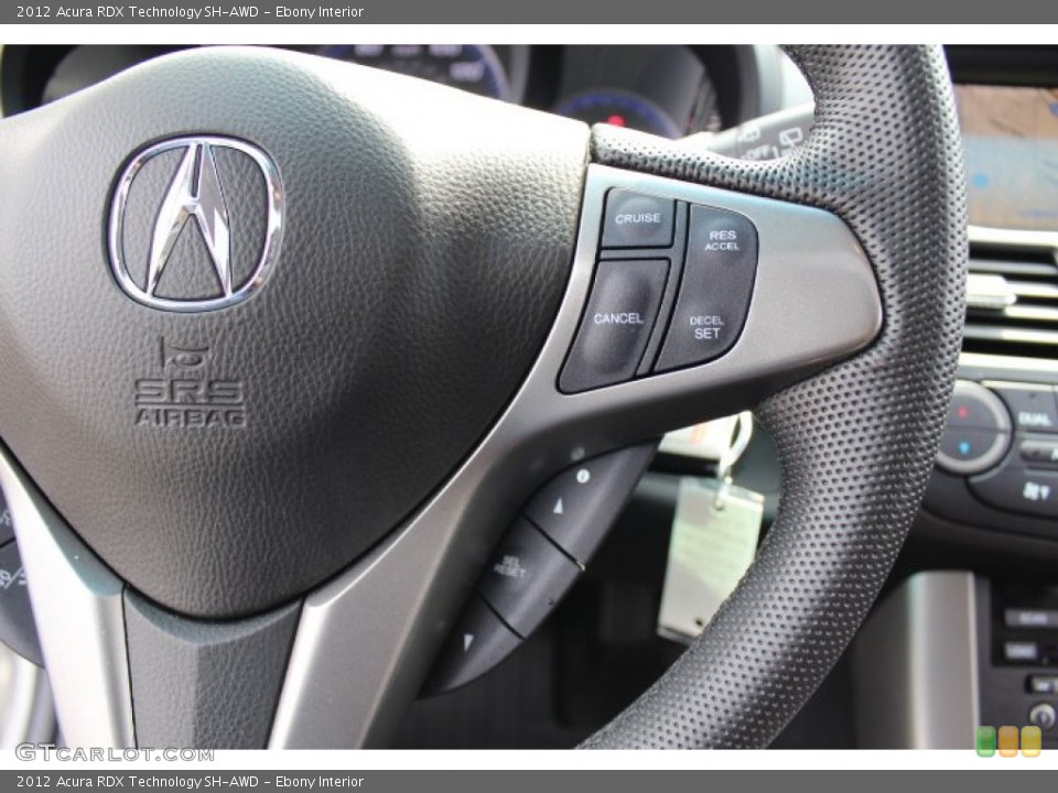 Ebony Interior Controls for the 2012 Acura RDX Technology SH-AWD #70498856