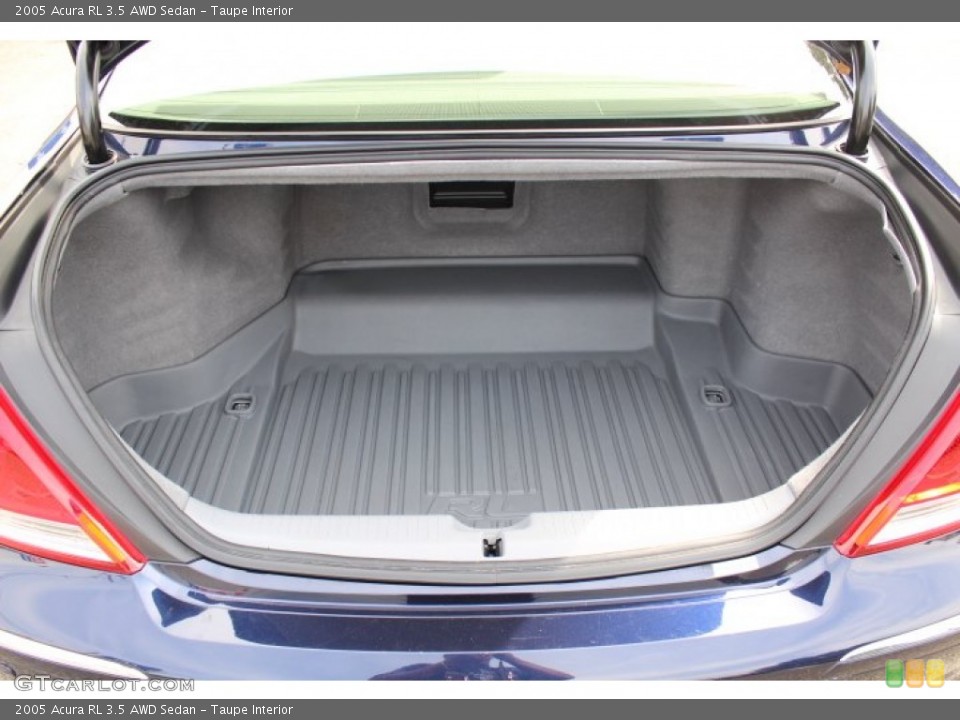Taupe Interior Trunk for the 2005 Acura RL 3.5 AWD Sedan #70499179