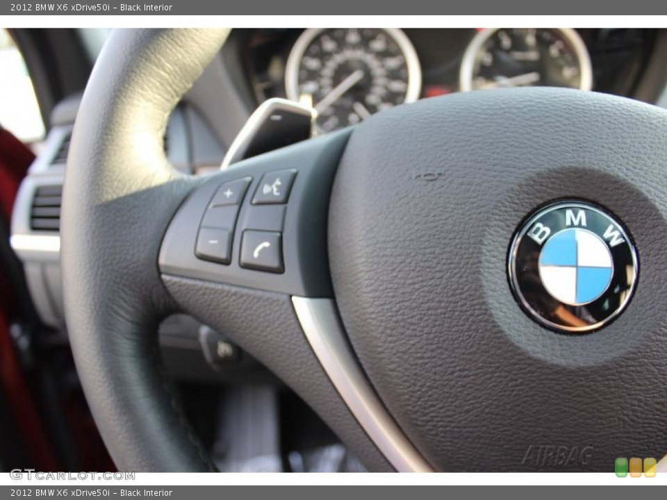 Black Interior Controls for the 2012 BMW X6 xDrive50i #70502582