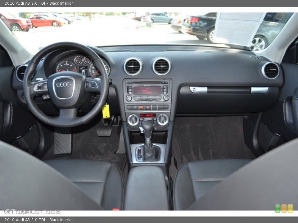 Black Interior Dashboard for the 2010 Audi A3 2.0 TDI #70506323