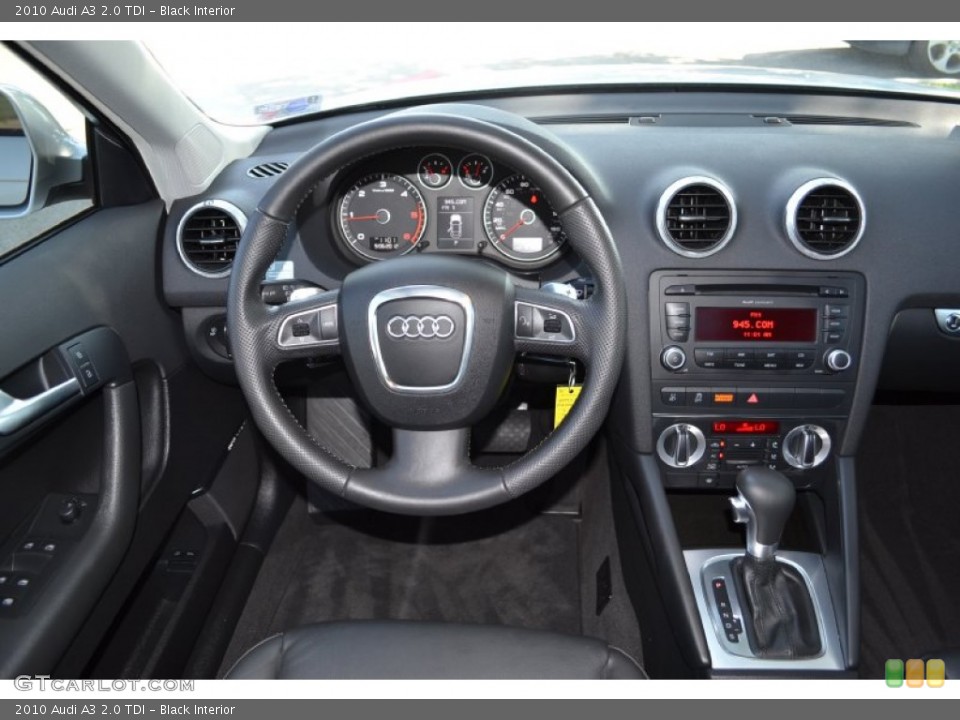 Black Interior Steering Wheel for the 2010 Audi A3 2.0 TDI #70506332