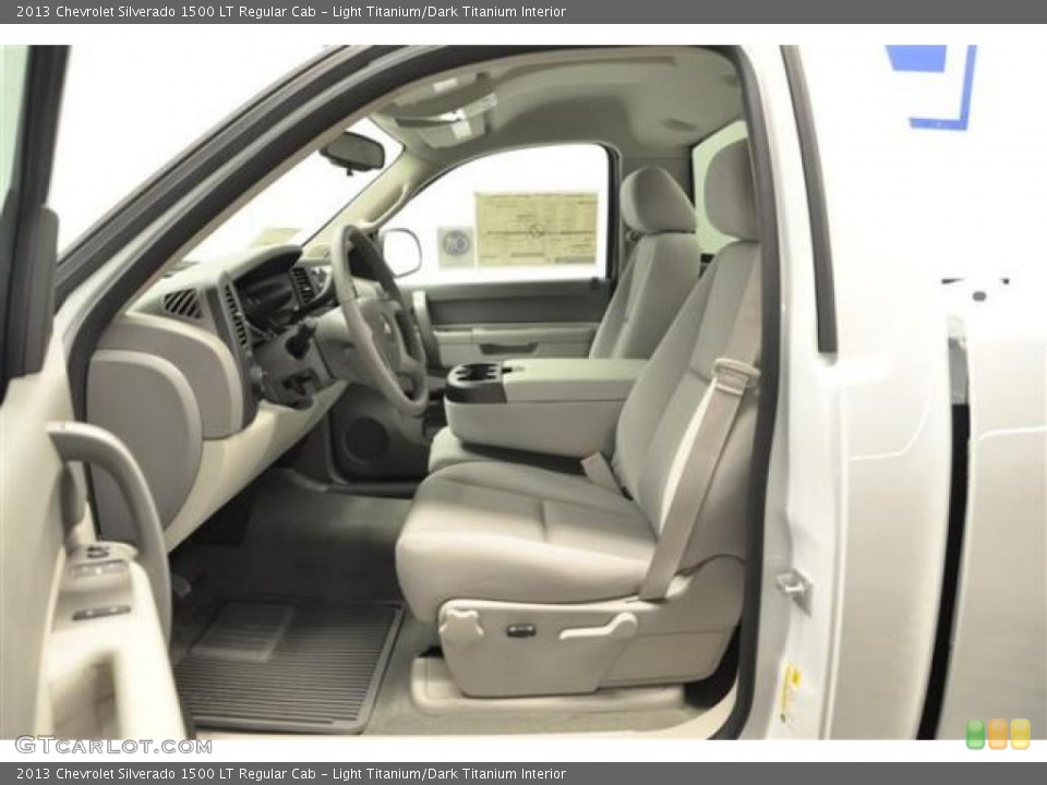 Light Titanium/Dark Titanium Interior Photo for the 2013 Chevrolet Silverado 1500 LT Regular Cab #70506905