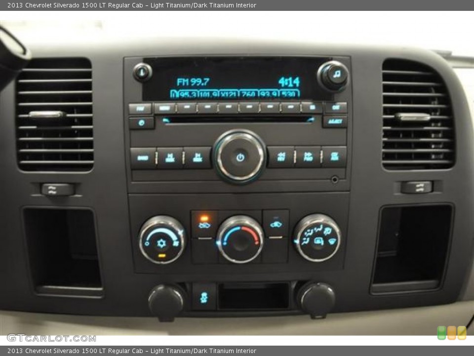 Light Titanium/Dark Titanium Interior Controls for the 2013 Chevrolet Silverado 1500 LT Regular Cab #70506998