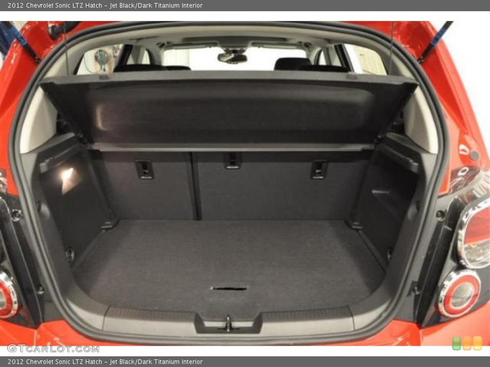 Jet Black/Dark Titanium Interior Trunk for the 2012 Chevrolet Sonic LTZ Hatch #70508321