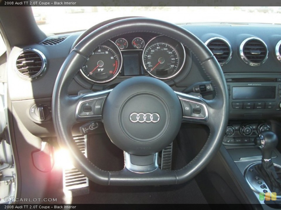 Black Interior Steering Wheel for the 2008 Audi TT 2.0T Coupe #70509770