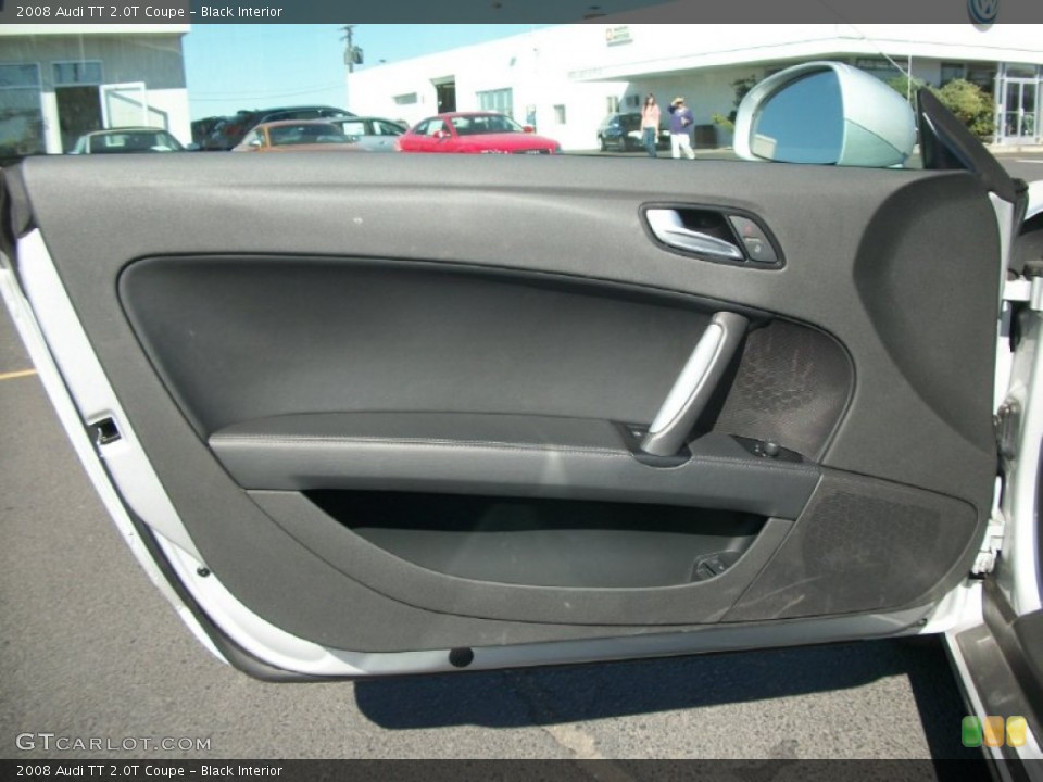 Black Interior Door Panel for the 2008 Audi TT 2.0T Coupe #70509824