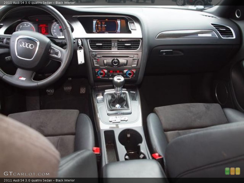 Black Interior Dashboard for the 2011 Audi S4 3.0 quattro Sedan #70510502