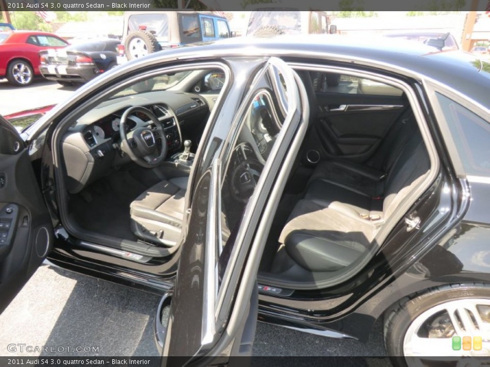 Black Interior Photo for the 2011 Audi S4 3.0 quattro Sedan #70510659