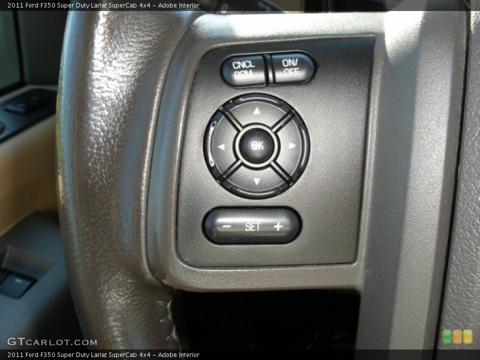 Adobe Interior Controls for the 2011 Ford F350 Super Duty Lariat SuperCab 4x4 #70510815