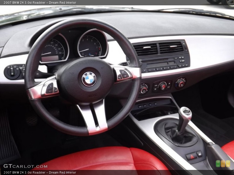 Dream Red Interior Dashboard for the 2007 BMW Z4 3.0si Roadster #70512873