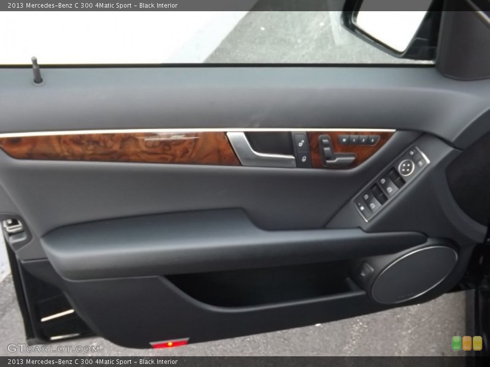 Black Interior Door Panel for the 2013 Mercedes-Benz C 300 4Matic Sport #70513554