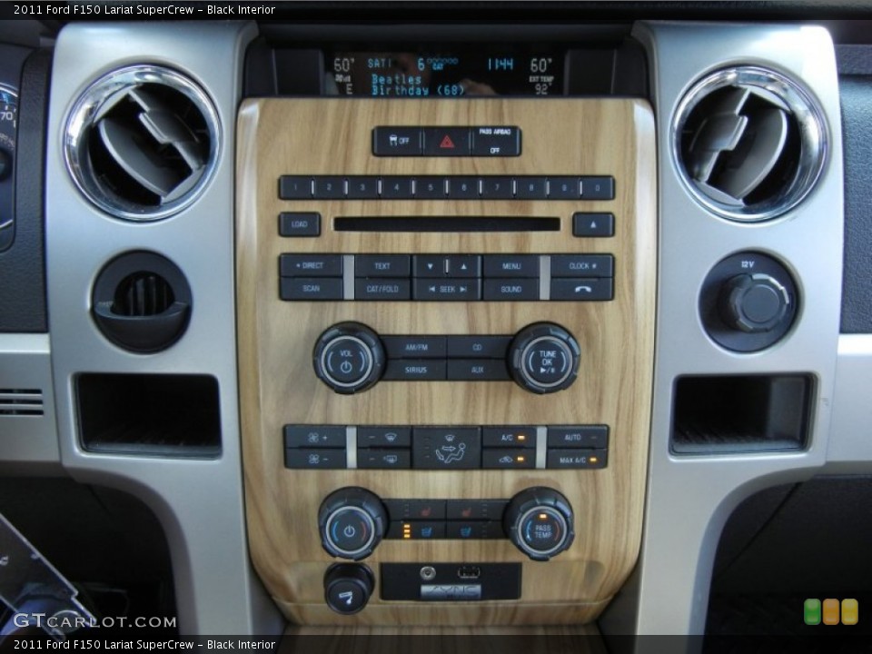 Black Interior Controls for the 2011 Ford F150 Lariat SuperCrew #70514295