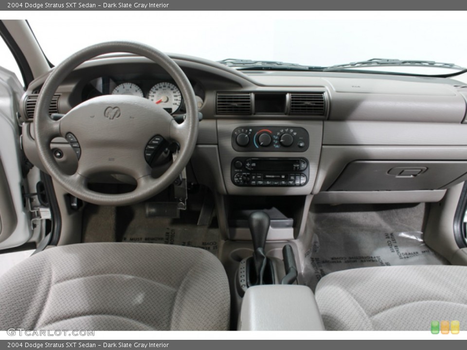 Dark Slate Gray Interior Dashboard for the 2004 Dodge Stratus SXT Sedan #70517598