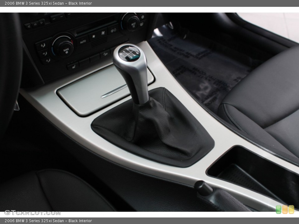 Black Interior Transmission for the 2006 BMW 3 Series 325xi Sedan #70519362