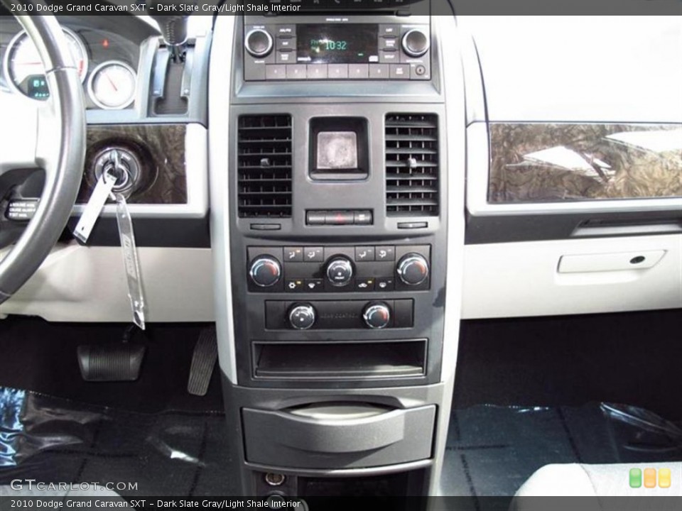 Dark Slate Gray/Light Shale Interior Controls for the 2010 Dodge Grand Caravan SXT #70521306