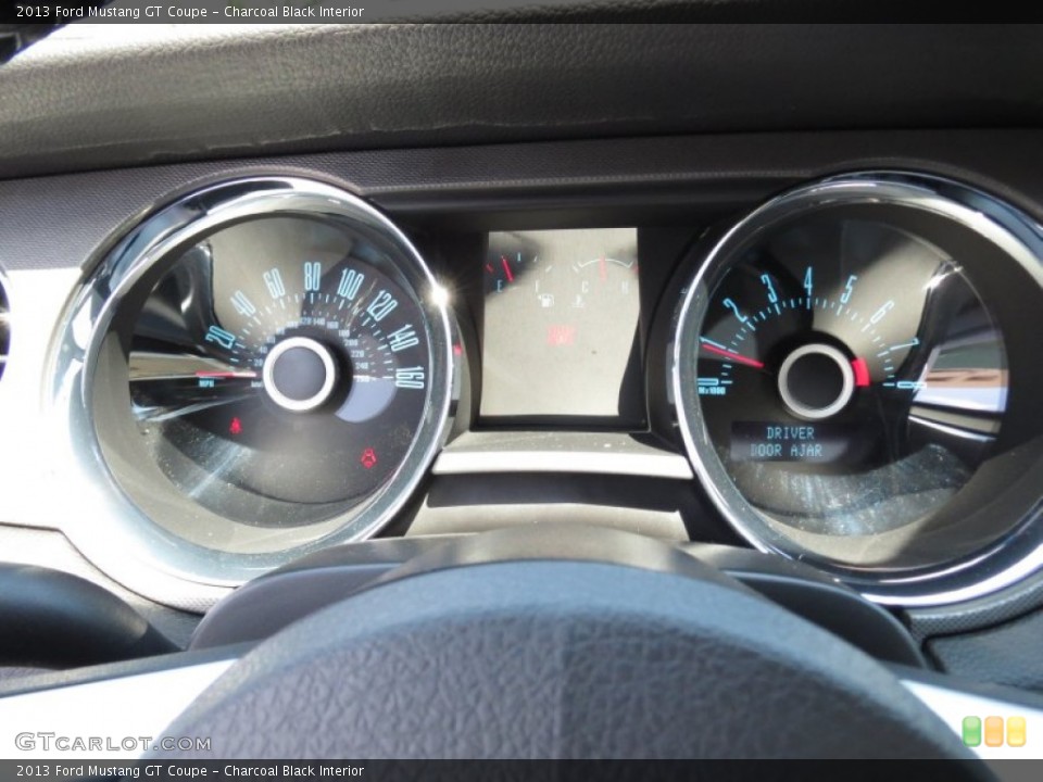 Charcoal Black Interior Gauges for the 2013 Ford Mustang GT Coupe #70522593