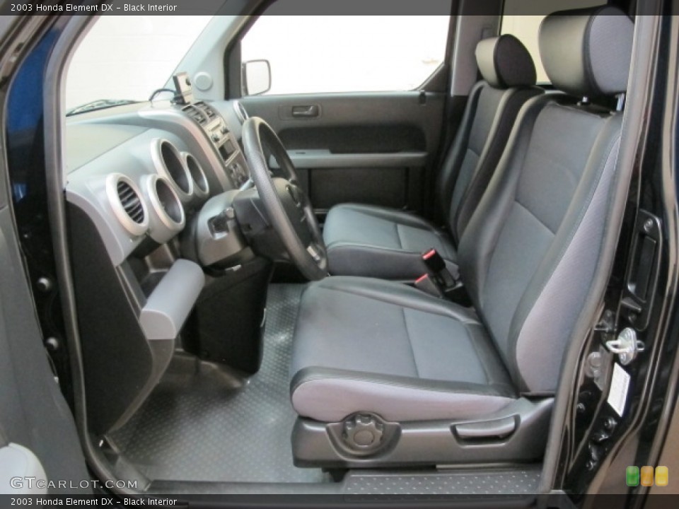 Black Interior Photo for the 2003 Honda Element DX #70522899